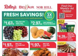 Raley’s Supermarkets Weekly Ad Aug 23 – Aug 29, 2023