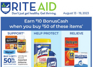 Rite Aid Weekly Ad Aug 13 – Aug 19, 2023