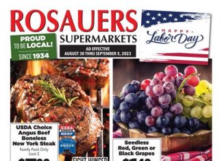 Rosauers Weekly Ad Aug 30 – Sep 05, 2023 ((Labor Day Promotion Included))