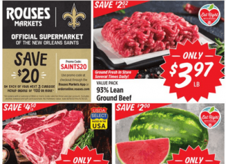 Rouses Weekly Ad Aug 30 – Sep 06, 2023 (Labor’s Day Promotion Included)