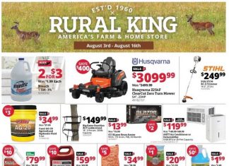 Rural King Weekly Ad Aug 03 – Aug 16, 2023
