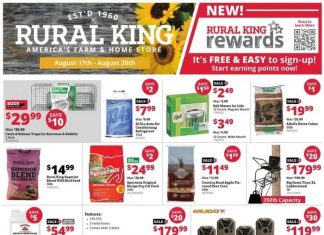 Rural King Weekly Ad Aug 17 – Aug 30, 2023