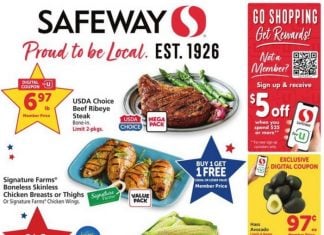 Safeway Weekly Ad Aug 30 – Sep 05, 2023 (Labor Day Promotion Included)