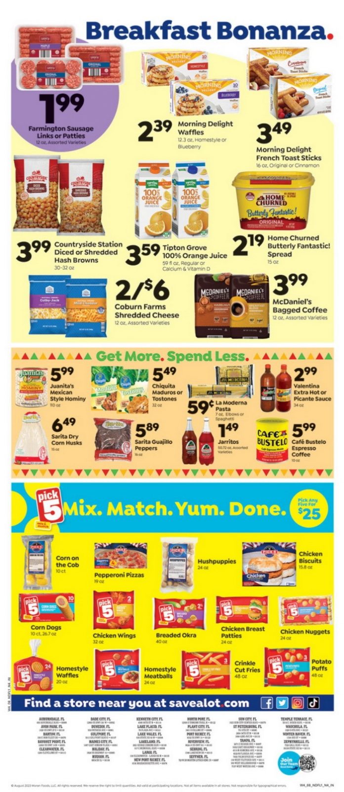 Save A Lot Weekly Ad Aug 23 – Aug 29, 2023