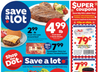 Save A Lot Weekly Ad Aug 30 – Sep 05, 2023 (Labor Day Promotion Included)