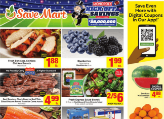 Save Mart Supermarkets Weekly Ad Aug 16 – Aug 22, 2023