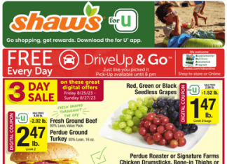Shaw’s Weekly Ad Aug 25 – Aug 31, 2023
