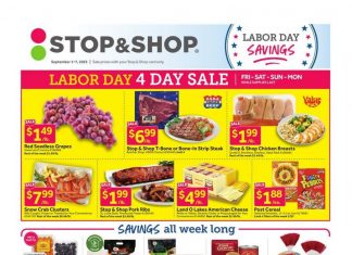 Stop & Shop Weekly Ad Sep 01 – Sep 07, 2023 (Labor Day Promotion Included)