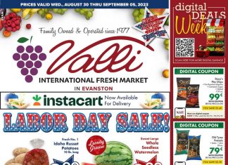 Valli Produce Weekly Ad Aug 30 – Sep 05, 2023 (Labor Day Promotion Included)