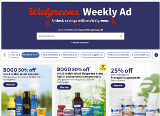 Walgreens Weekly Ad Aug 13 – Aug 19, 2023