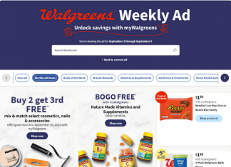Walgreens Weekly Ad Sep 03 – Sep 09, 2023