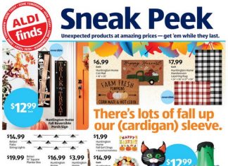 ALDI Sneak Peak In-Store Ad Sep 13 – Sep 19, 2023 (Halloween Promotion Included)