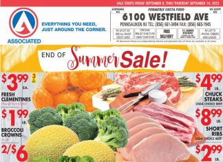 Associated Supermarkets Weekly Ad Sep 08 – Sep 14, 2023