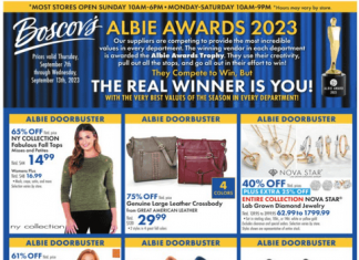 Boscov’s Albie Award 2023 Ad Sep 07 – Sep 13, 2023