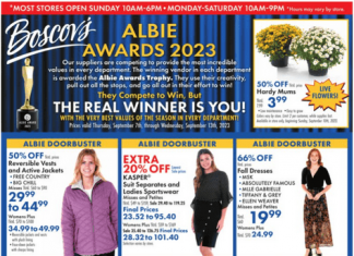 Boscov’s Weekly Ad Sep 07 – Sep 13, 2023