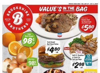 Brookshire Brothers Weekly Ad Sep 27 – Oct 03, 2023
