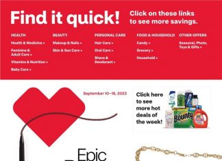 CVS Weekly Ad Sep 10 – Sep 16, 2023