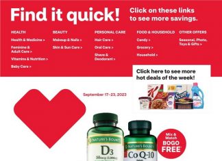 CVS Weekly Ad Sep 17 – Sep 23, 2023