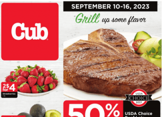 Cub Foods Weekly Ad Sep 10 – Sep 16, 2023