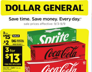 Dollar General Weekly Ad Sep 03 – Sep 04, 2023 (Labor Day Promotion Included)