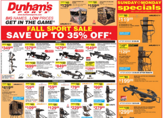 Dunham’s Sports Weekly Ad Sep 02 – Sep 07, 2023