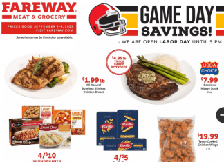 Fareway Weekly Ad Sep 04 – Sep 09, 2023
