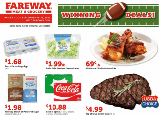 Fareway Weekly Ad Sep 18 – Sep 23, 2023 (Halloween Promotion Included)