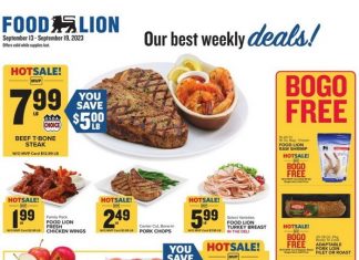 Food Lion Weekly Ad Sep 13 – Sep 19, 2023