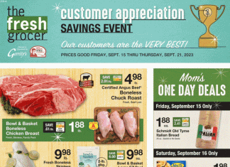 Gerrity’s Supermarkets Weekly Ad Sep 15 – Sep 21, 2023