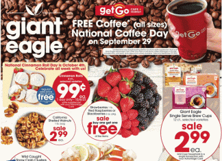 Giant Eagle Weekly Ad Sep 28 – Oct 04, 2023
