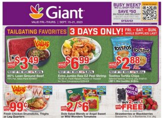 Giant Food Weekly Ad Sep 15 – Sep 21, 2023