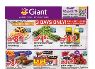 Giant Food Weekly Ad Sep 29 – Oct 05, 2023