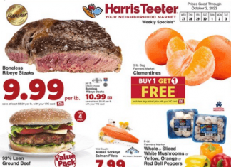 Harris Teeter Weekly Ad Sep 27 – Oct 03, 2023