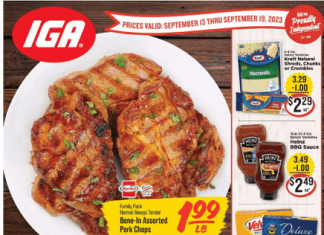 IGA Weekly Ad Sep 13 – Sep 19, 2023