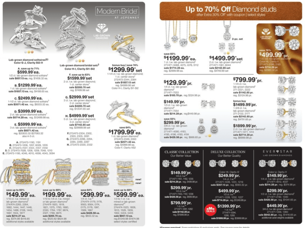 JCPenney Jewelry Ad Sales Sep 28 Oct 22, 2023