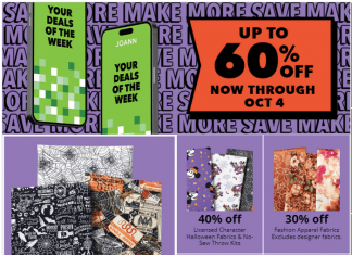 Jo-Ann Weekly Ad Sep 14 – Oct 04, 2023