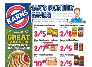 Karns Quality Foods Monthly Ad Sep 05 – Oct 02, 2023