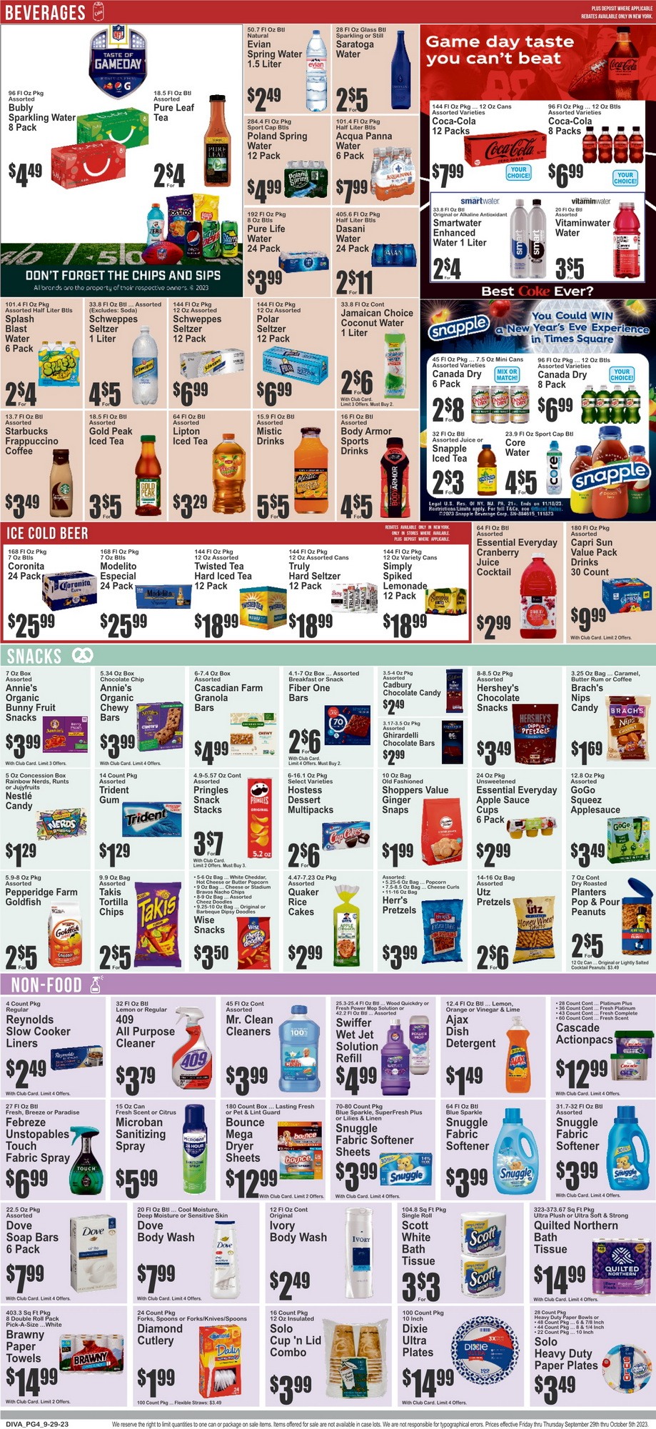 Key Food Weekly Ad Sep 29 – Oct 05, 2023