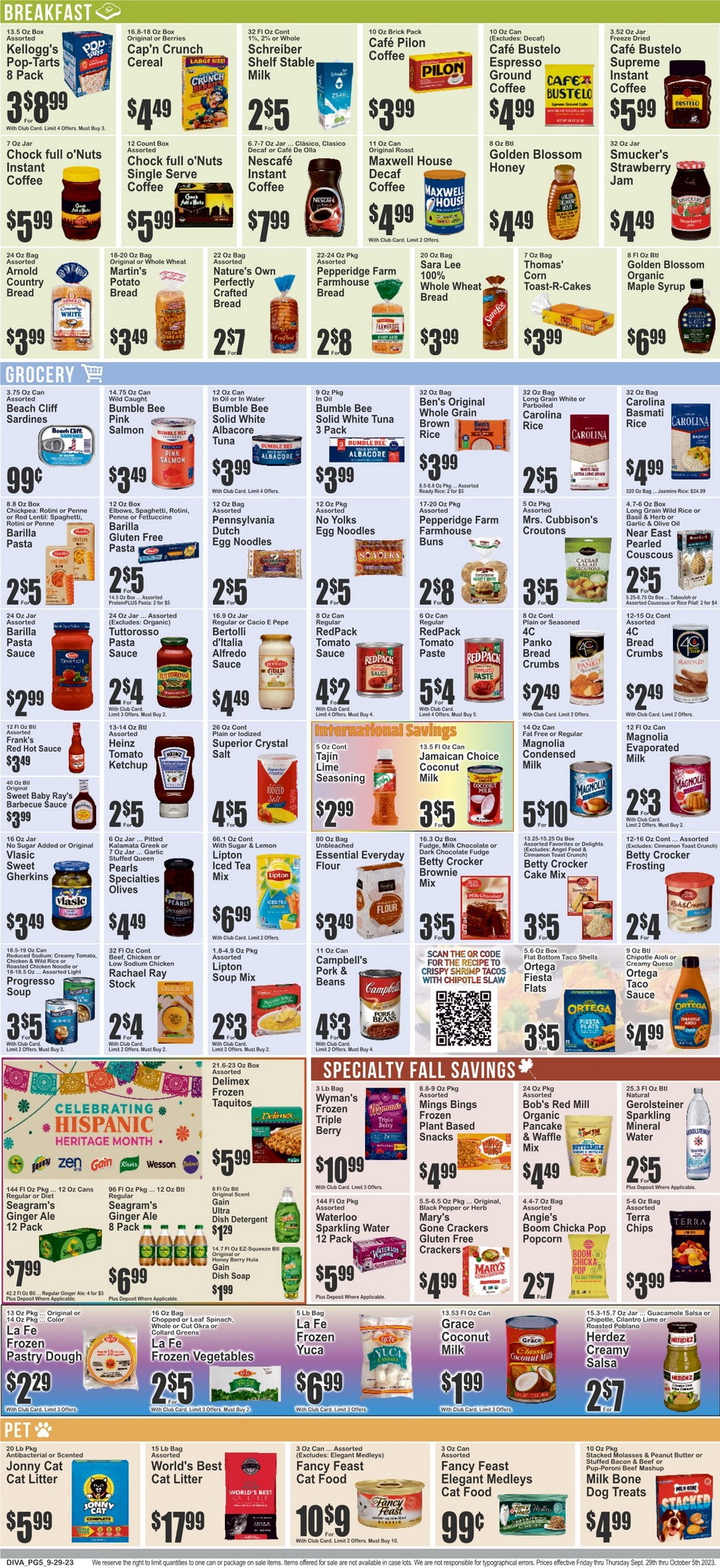 Key Food Weekly Ad Sep 29 – Oct 05, 2023