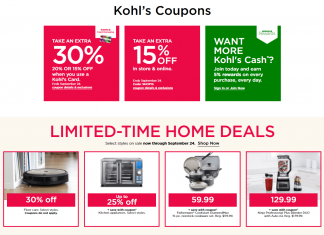 Kohl’s Coupon Ad Until Sep 24, 2023