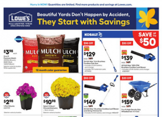 Lowe’s Weekly Ad Sep 07 – Sep 13, 2023