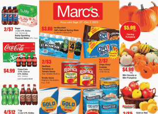 Marc’s Weekly Ad Sep 27 – Oct 03, 2023
