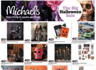 Michaels Weekly Ad Sep 25 – Sep 30, 2023 (Halloween Promotion Included)