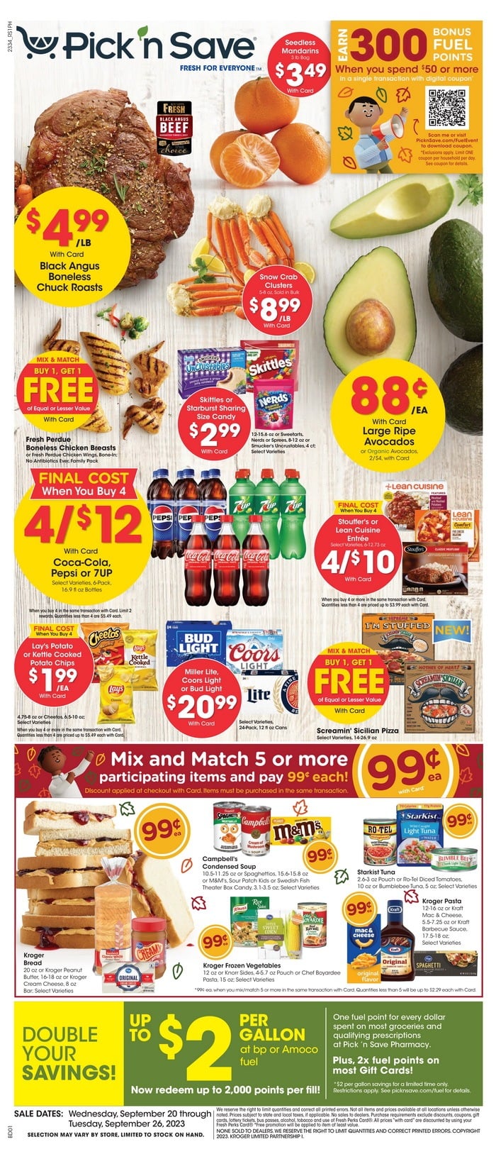 Pick 'n Save Weekly Ad Sep 20 – Sep 26, 2023 (Halloween Promotion Included)