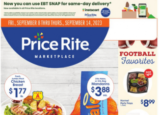 Price Rite Weekly Ad Sep 08 – Sep 14, 2023