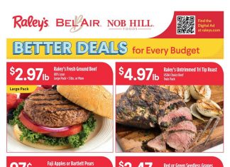 Raley’s Supermarkets Weekly Ad Sep 27 – Oct 03, 2023
