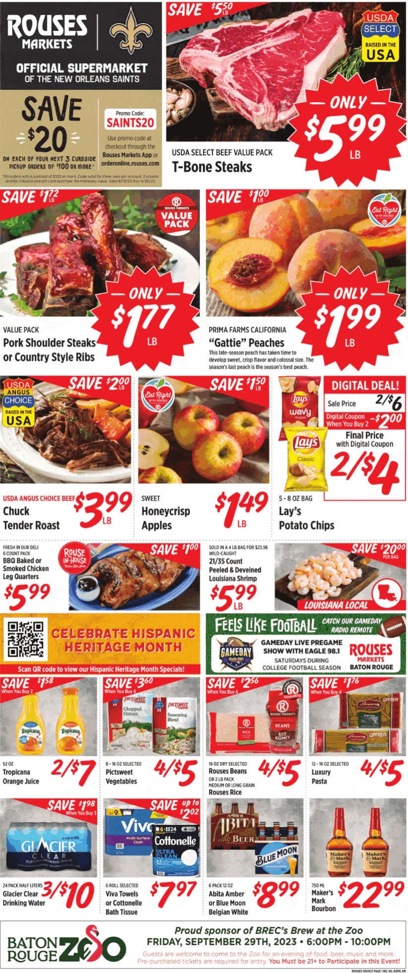 Rouses Weekly Ad Sep 20 – Sep 27, 2023