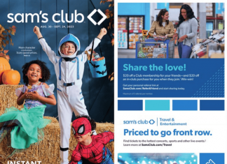 Sam’s Club Instant Savings Ad Aug 30 – Sep 24, 2023