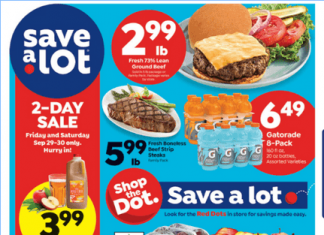 Save A Lot Weekly Ad Sep 27 – Oct 03, 2023