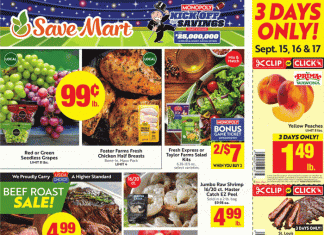 Save Mart Supermarkets Weekly Ad Sep 13 – Sep 19, 2023